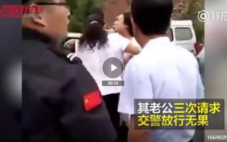 Cảnh sát Ấn Độ chặn tổng thống, cảnh sát TQ chặn người phụ nữ mang thai