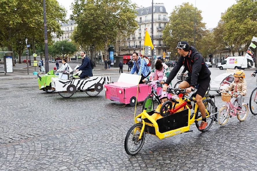 Paris Car Free Day Bicycles