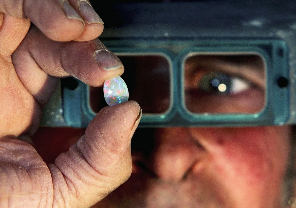 After World War I, soldiers returned home and began mining the terrain for opal — a precious gem. Many turned the mines into makeshift homes to escape the oppressive heat.