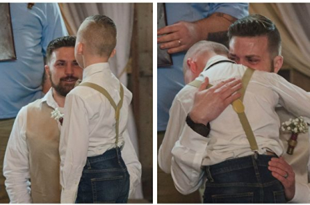 Tình cảm người bố dượng này dành cho con trai gây xúc động