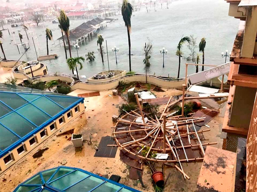 The Grand Case Beach Club In St. Martin After Hurricane Irma 