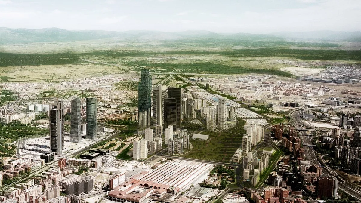 madrid spain castellana norte redevelopment