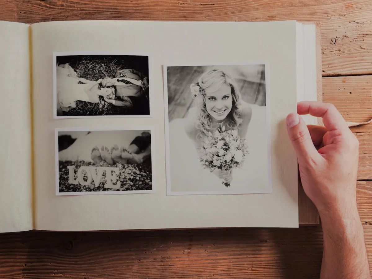 make a photo book of your favorite snapshots from over the years