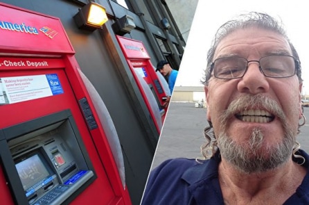 Người đàn ông hành động bất ngờ sau khi nhặt được 500 đô la ở máy ATM