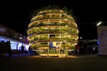 Growroom: Khung gỗ hình cầu giúp bạn tự trồng rau ngay tại nhà