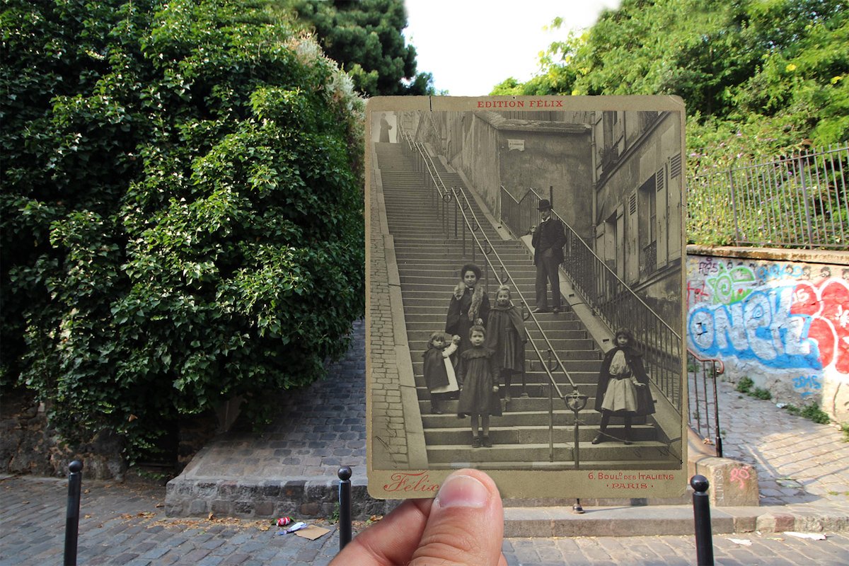 Rue du Calvaire, Montmarte — c. 1900