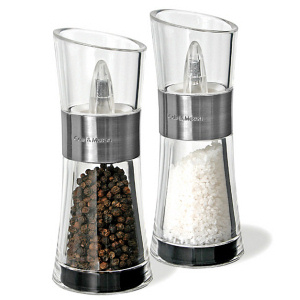 salt pepper mill set inverta stst