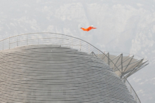 Đường hầm gió khổng lồ giúp các nhà sư Thiếu Lâm “bay” và biểu diễn võ thuật