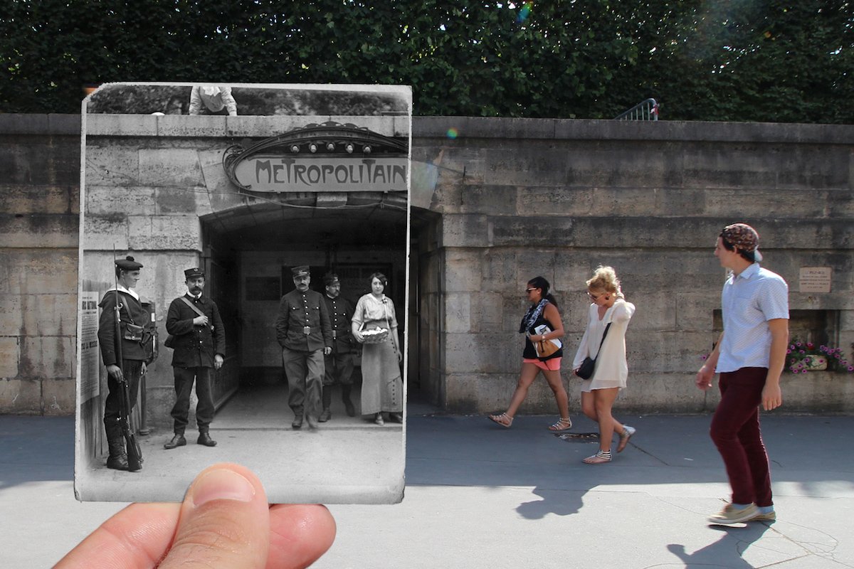 Station Concorde, August 1914