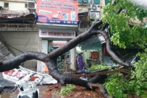 Hà Nội ‘rùng mình’ qua cơn bão Mirinae