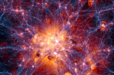 Các thiên hà xếp theo hình mạng nhện cho thấy trật tự vĩ đại của vũ trụ