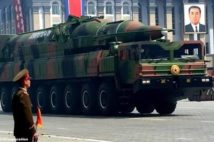 Bắc Hàn phóng tên lửa xuống biển