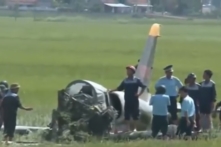 Rơi máy bay quân sự tại Phú Yên, 1 học viên phi công tử vong