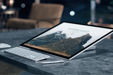 Microsoft trình làng máy tính Surface Studio, đủ mạnh để cạnh tranh với iMac