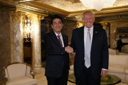 Thủ tướng Nhật ‘đặt niềm tin’ vào Donald Trump