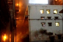 Cháy lớn tại Nhà máy Nhiệt điện Cẩm Phả