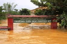 Nguy cơ lũ trên các sông Quảng Ngãi-Phú Yên đạt đỉnh mức báo động 2-3