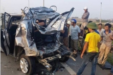 Tai nạn nghiêm trọng trên cao tốc Hà Nội – Thái Nguyên, 10 người thương vong