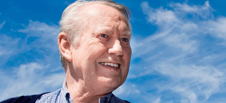 Chân dung tỷ phú Chuck Feeney (Ảnh sưu tầm)