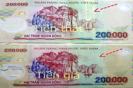 Cách phân biệt nhanh tiền polymer thật và giả