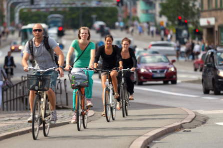 Copenhagen: Sau 20 năm nỗ lực, lần đầu tiên số lượng xe đạp vượt qua ô tô