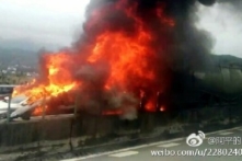 Trung Quốc: Tai nạn liên hoàn 19 xe trên đường cao tốc