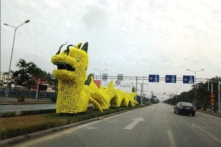 Hải Phòng: Chỉnh sửa mô hình rồng vàng phản cảm