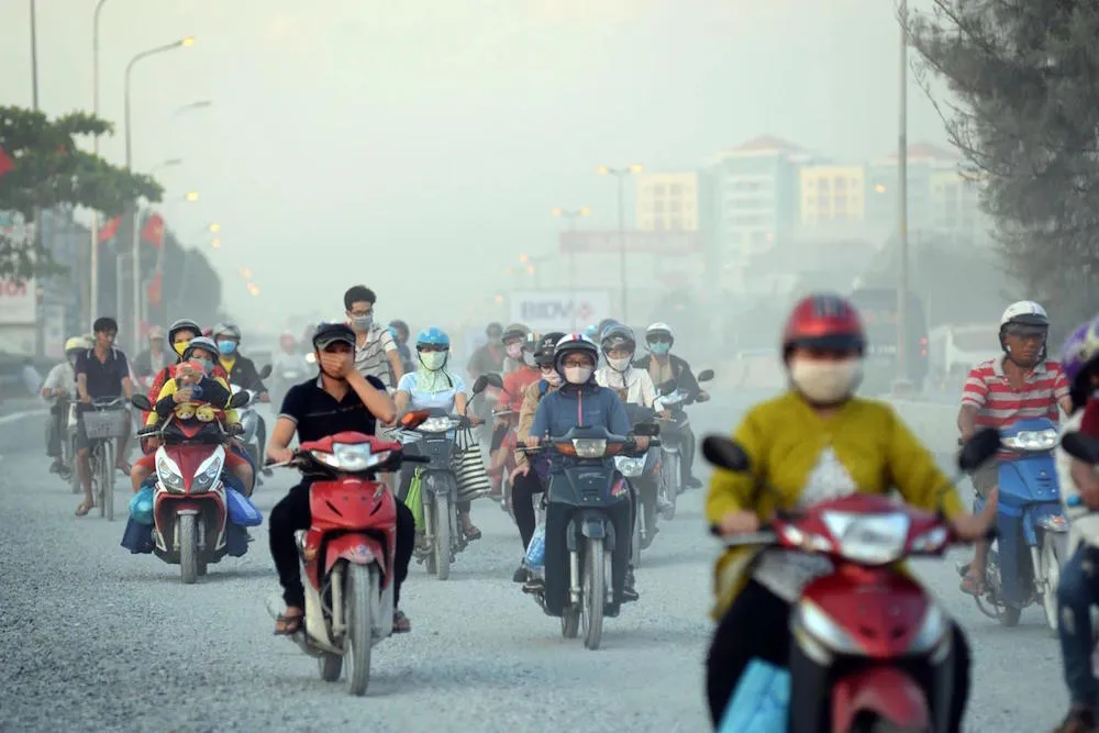 o nhiem bui min pm2.5 ha noi