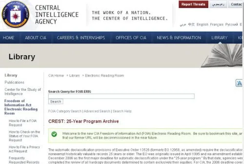 CIA website