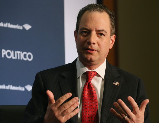 Chánh văn phòng Reince Priebus (ảnh: Mark Wilson/Getty Images) 