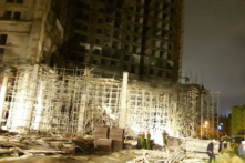 Đà Nẵng: Sập giàn giáo công trình cao ốc 5 sao, 3 người hôn mê sâu