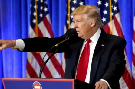 Bốn trọng tâm trong buổi họp báo đầu tiên của Donald Trump