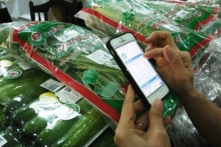 TPHCM: Truy xuất nguồn gốc rau sạch bằng Smartphone