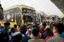 Ngày 2/1/2017 bắt đầu điều chuyển các tuyến xe khách liên tỉnh tại Hà Nội