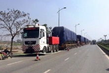 Đêm nay, tàu đường sắt Cát Linh – Hà Đông được đưa lên đường ray