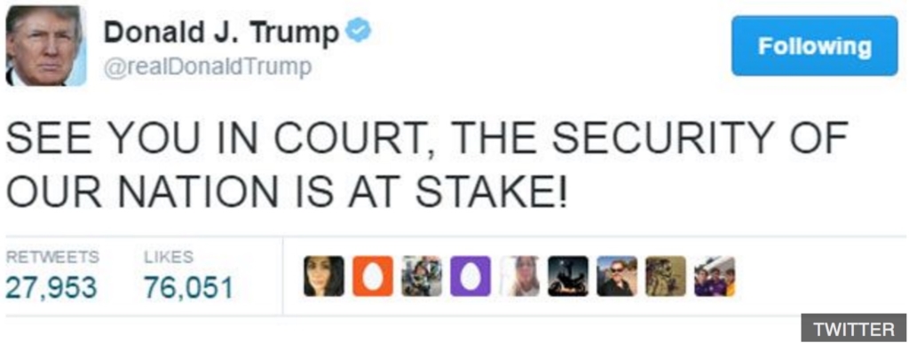 trump tweet