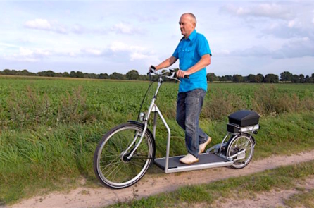 ‘Xe đạp đi bộ’ – Phát minh tình cờ thú vị của người Hà Lan