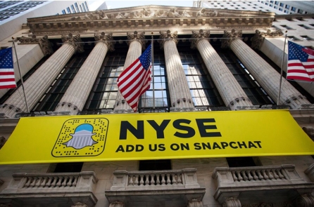 Snapchat lên sàn chứng khoán New York, thu về 3,4 tỷ USD