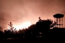 KCN Nhơn Trạch-Đồng Nai: Cháy lớn tại hầm chứa dầu làm mát máy