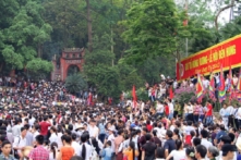 Giỗ Tổ Hùng Vương 2017: Hủy kế hoạch bắn pháo hoa tầm cao tại Việt Trì