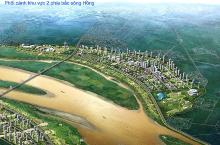 Viện nghiên cứu Trung Quốc tham gia lập đồ án quy hoạch hai bên sông Hồng