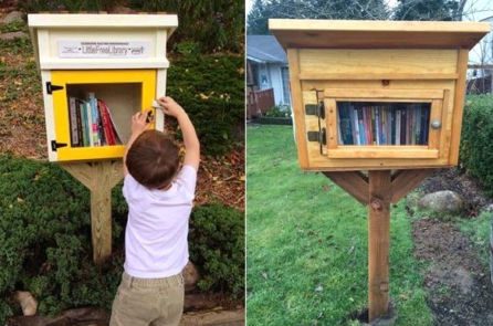 “Thư viện miễn phí” trước cửa nhà một người Mỹ lan rộng đến hơn 70 quốc gia
