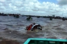 Đã tìm thấy nạn nhân mất tích trong vụ chìm tàu tại lễ hội Nghinh Ông