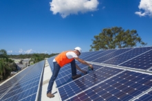 Giá mua điện mặt trời được chốt ở mức 2.086 đồng/kWh