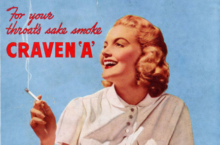 Các bác sĩ đã từng khuyến khích hút thuốc lá để bảo vệ sức khỏe…