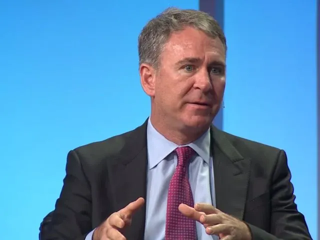 Ken Griffin, sáng lập viên và CEO của Quỹ đầu tư Citadel. (Ảnh chụp màn hình Youtube/Viện Milken) 