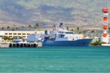 Từ ngày 12 đến 16/4, tàu hộ vệ tên lửa của Hải quân New Zealand thăm Đà Nẵng