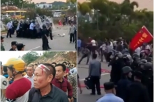 Quảng Tây cưỡng chế di dời: Cảnh sát đánh người, thôn dân vây khốn cán bộ