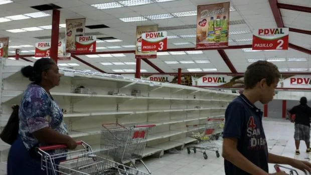 emptyShelvesVenezuela