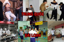 Sự tương phản rõ rệt trong nhà tù giữa hai bờ eo biển